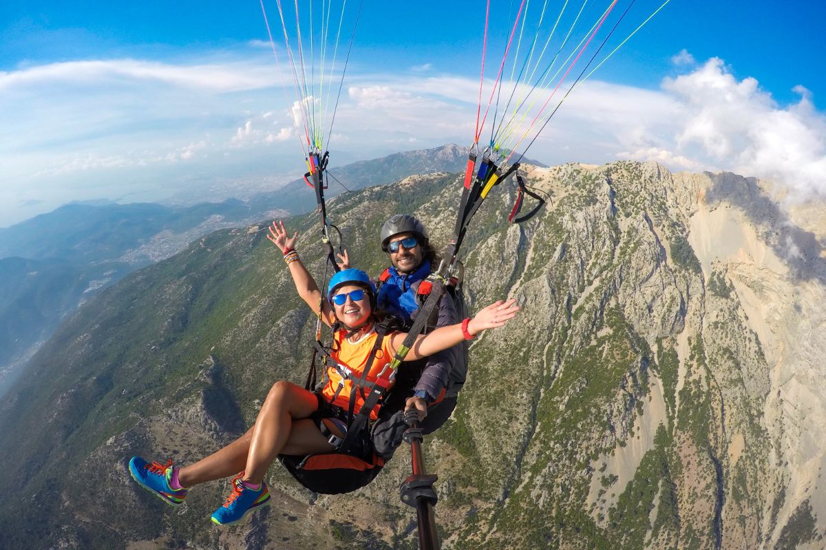 parapente dans les pyrénées