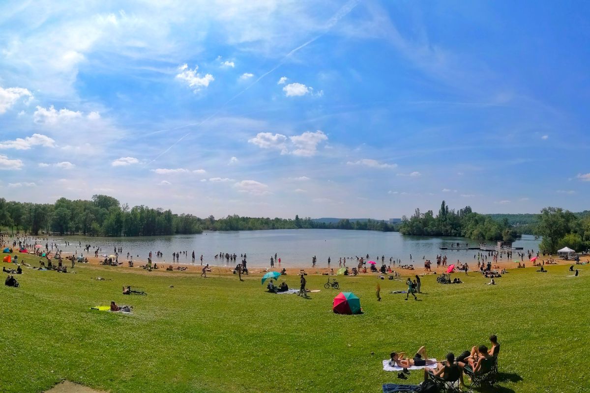 L'île de loisirs du Val de Seine