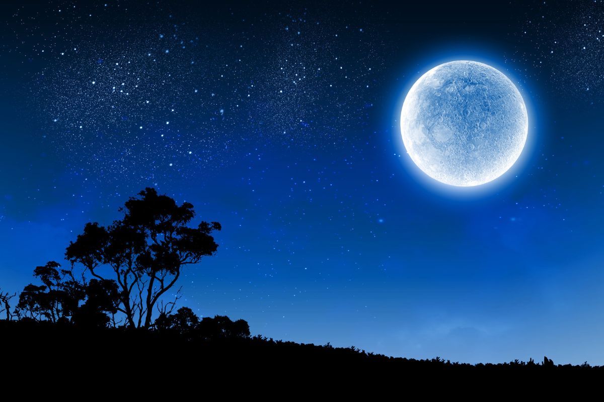 La lune bleue