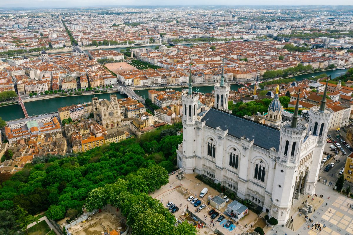 La basilique Notre-Dame de Fourvière