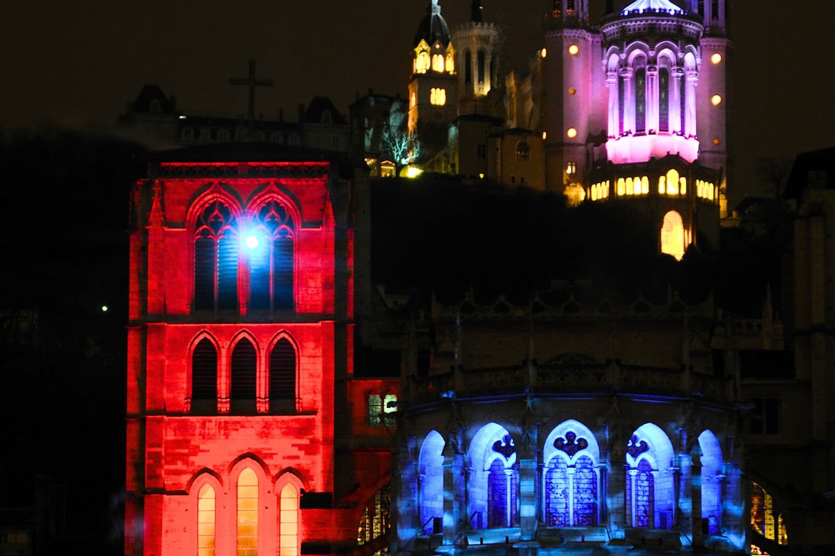 Fete des lumières Lyon monuments