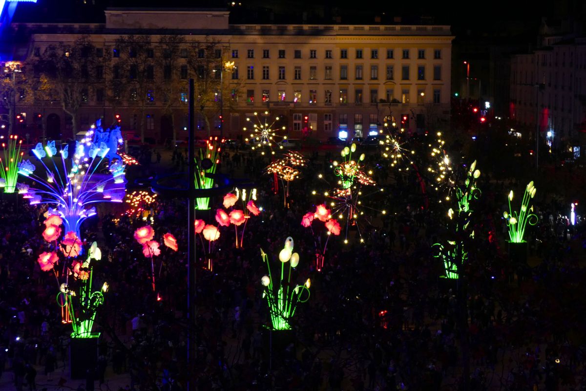 Fete des lumières Lyon places