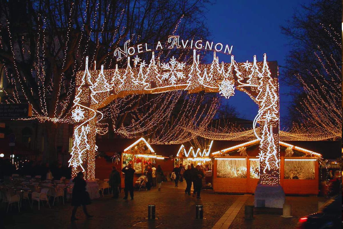 Avignon marché de noel