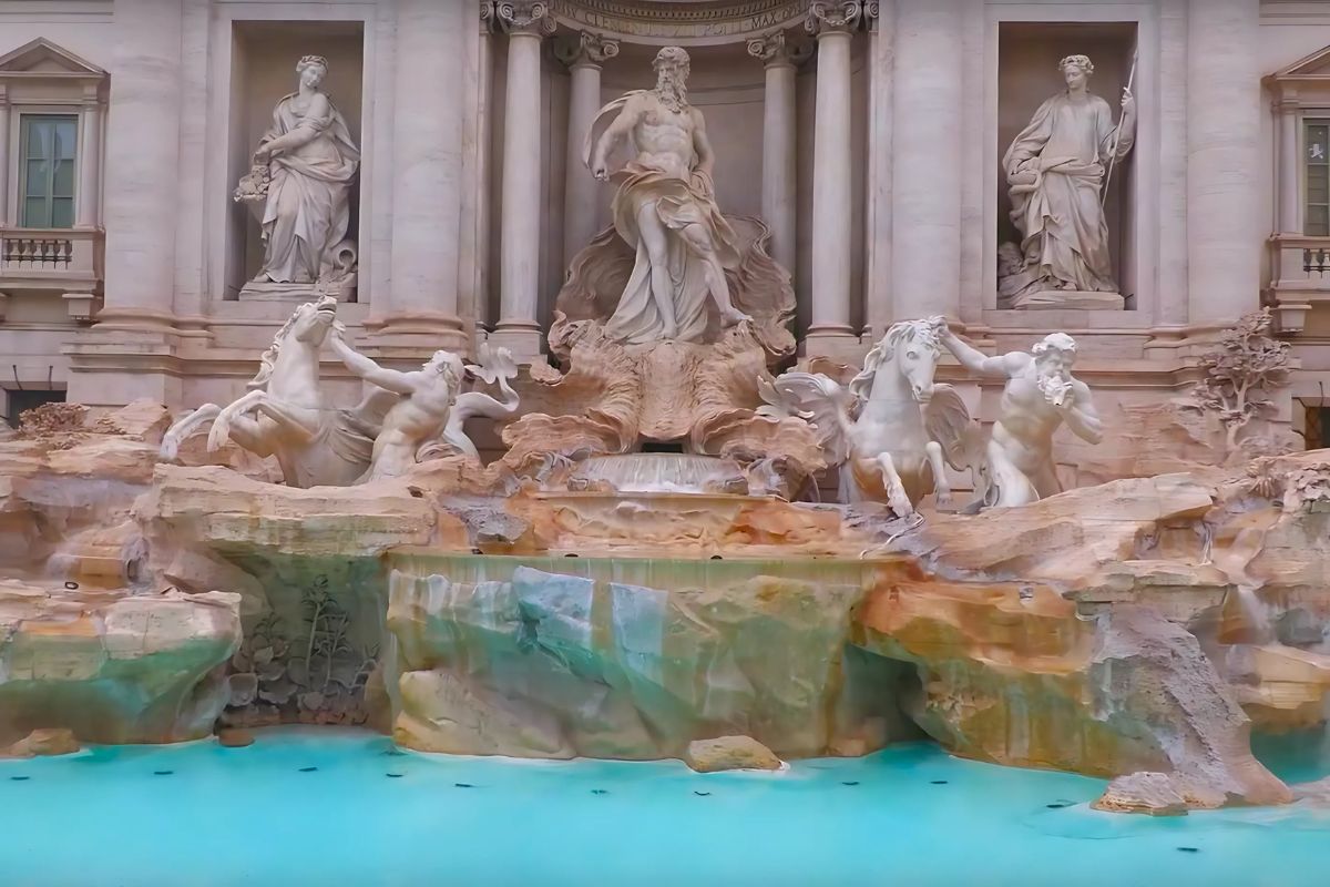 Fontaine de Trevi restoration