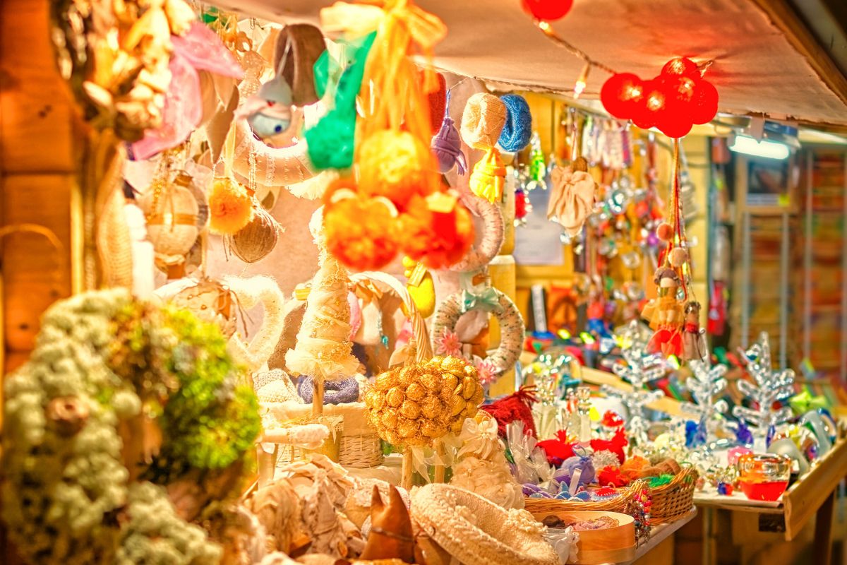 Gordes marché de noel