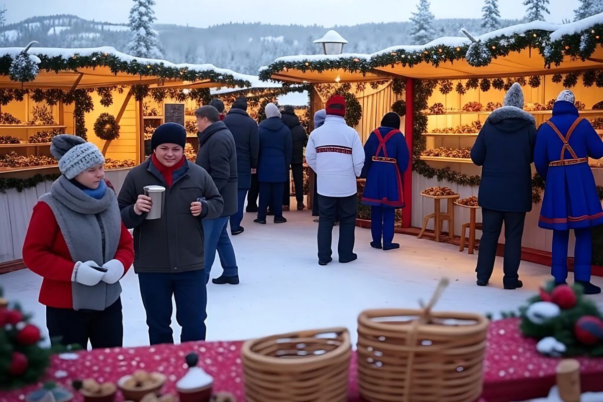 Marché de Noel Laponie