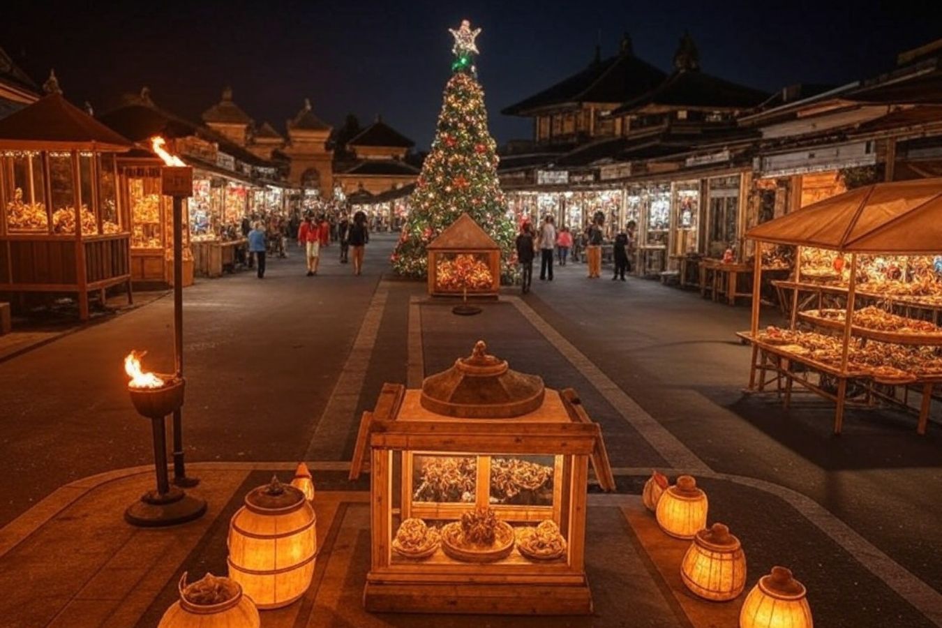 Marché de noel Bali