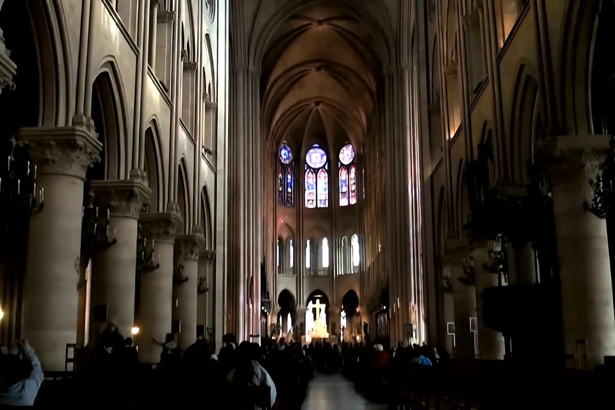 Notre dame paris messe