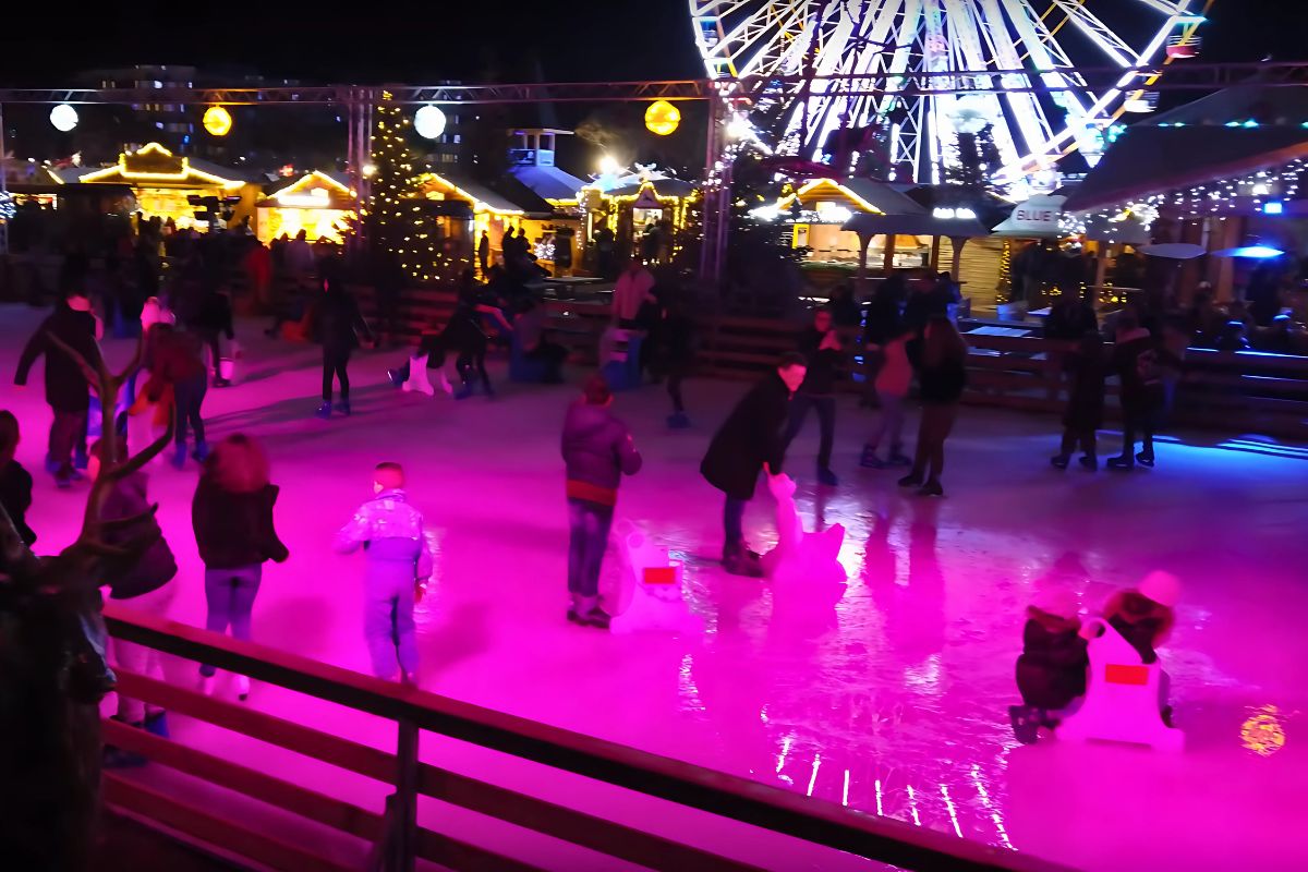 Origines Marché de noel Le Barcares-univers de glace