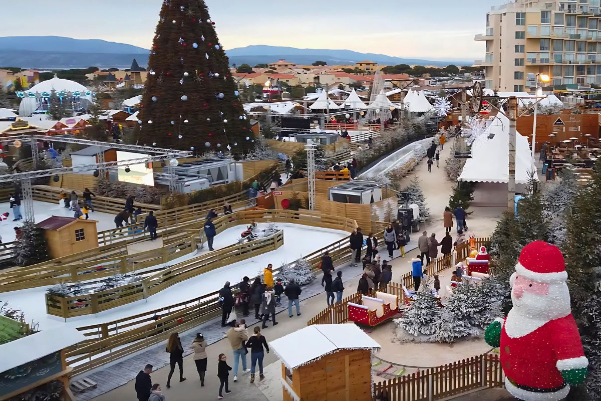 Origines Marché de noel Le Barcares