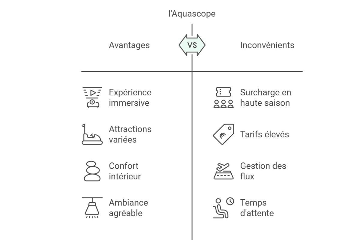 Points forts et limites de l'aquascope 