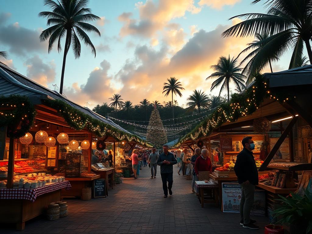 ile maurice marche de noel